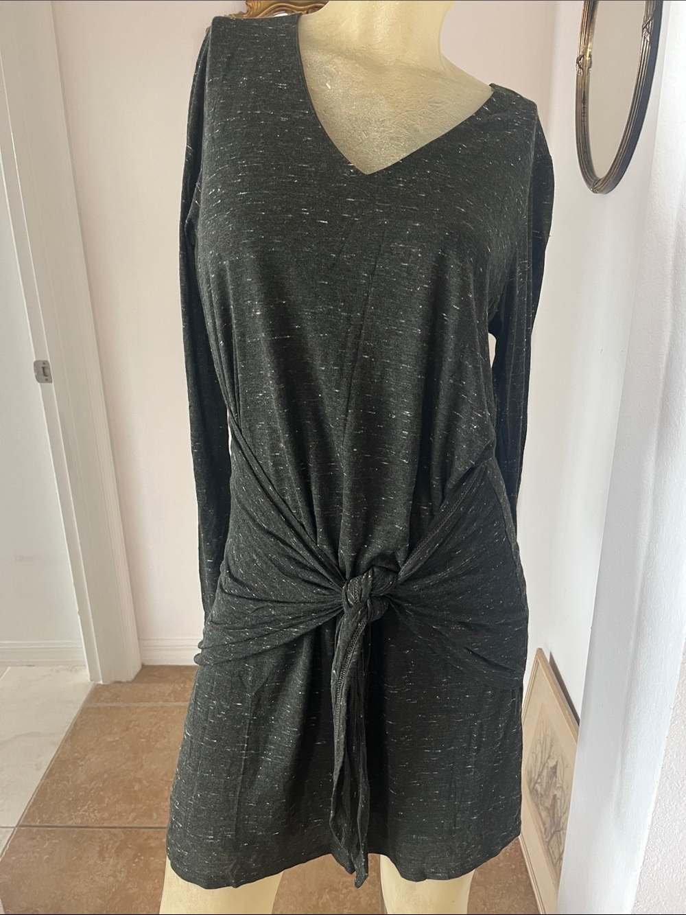 Dolan Tie-Front Dress